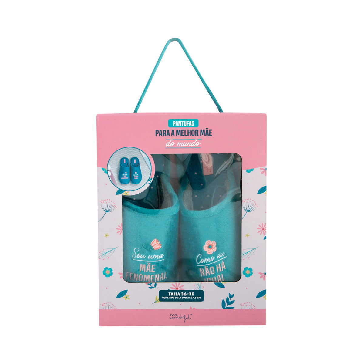 Pantufas T 36-38 - Sou uma mãe fenomenal, como eu não há igual