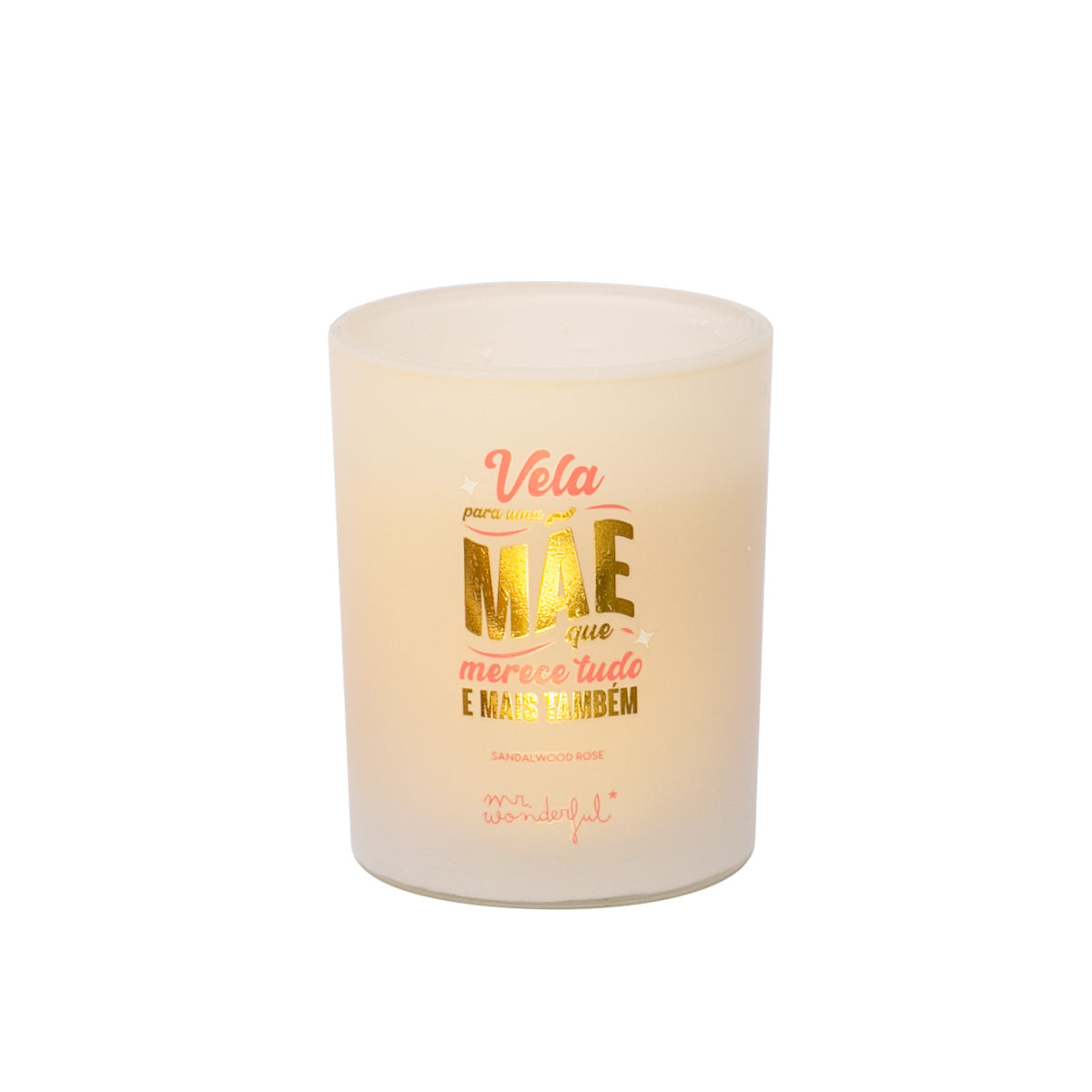 Vela perfumada - Vela para uma mãe que merece tudo e mais também