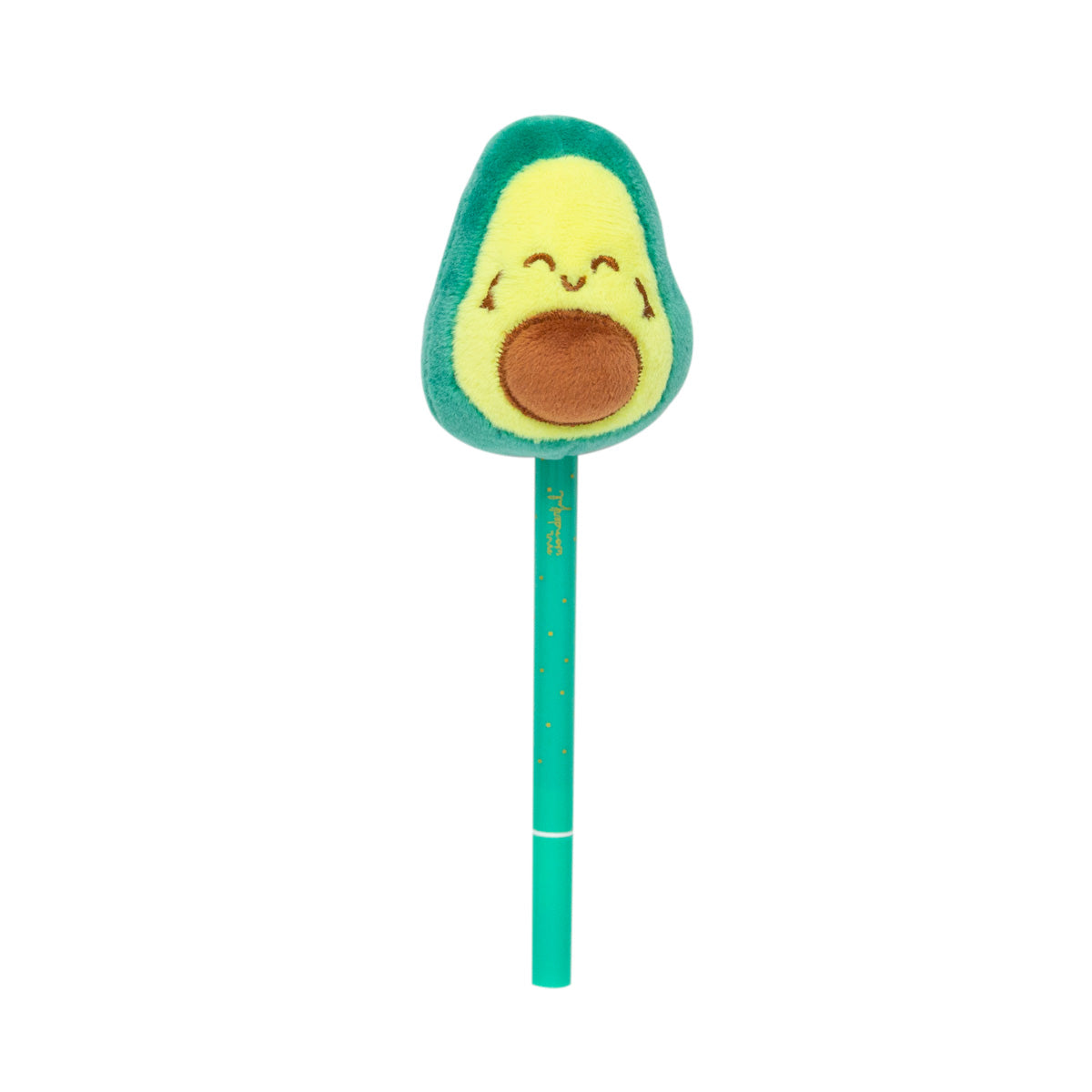 Pen with plush character - Avocado