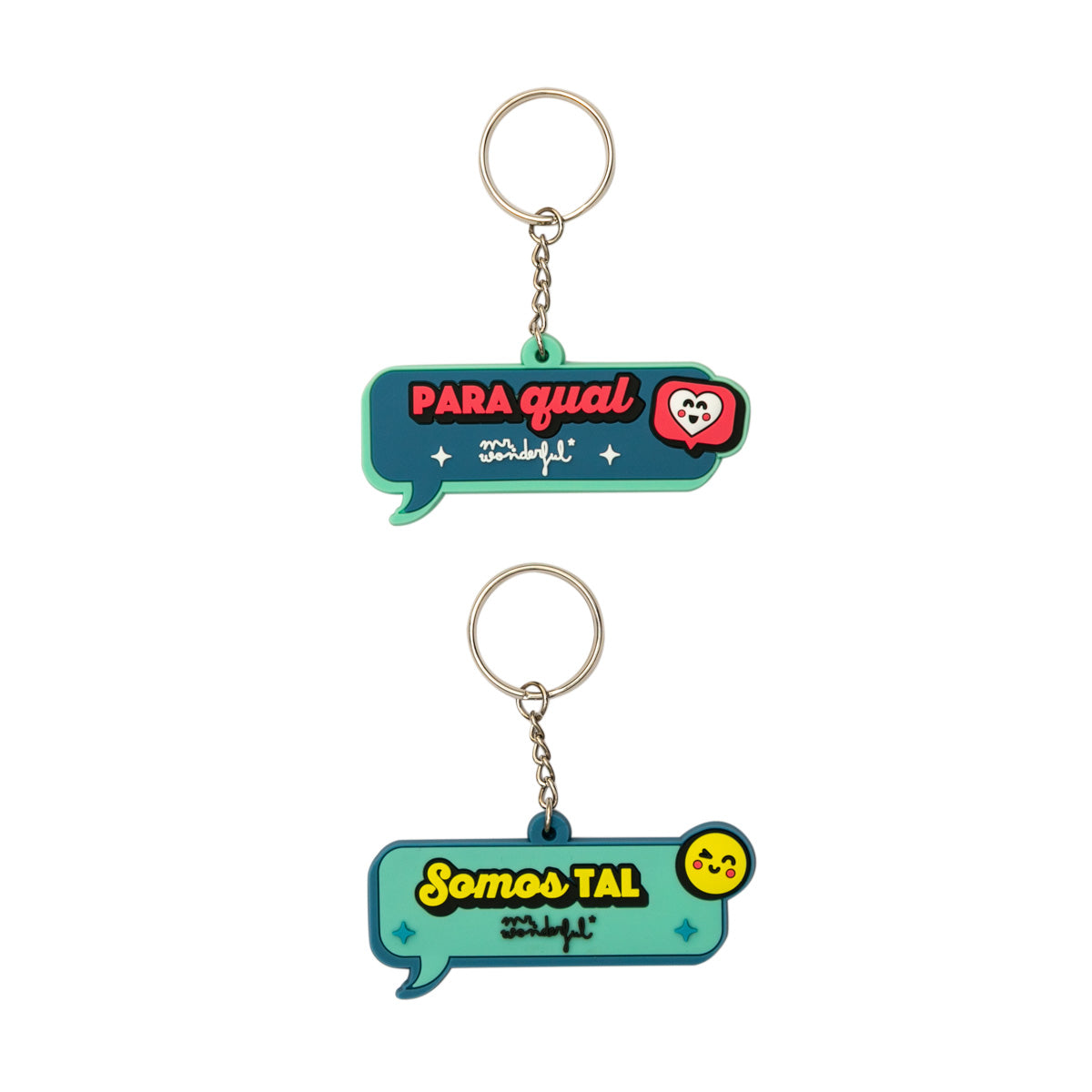 Kit de 2 porta chaves - Somos um para o outro 