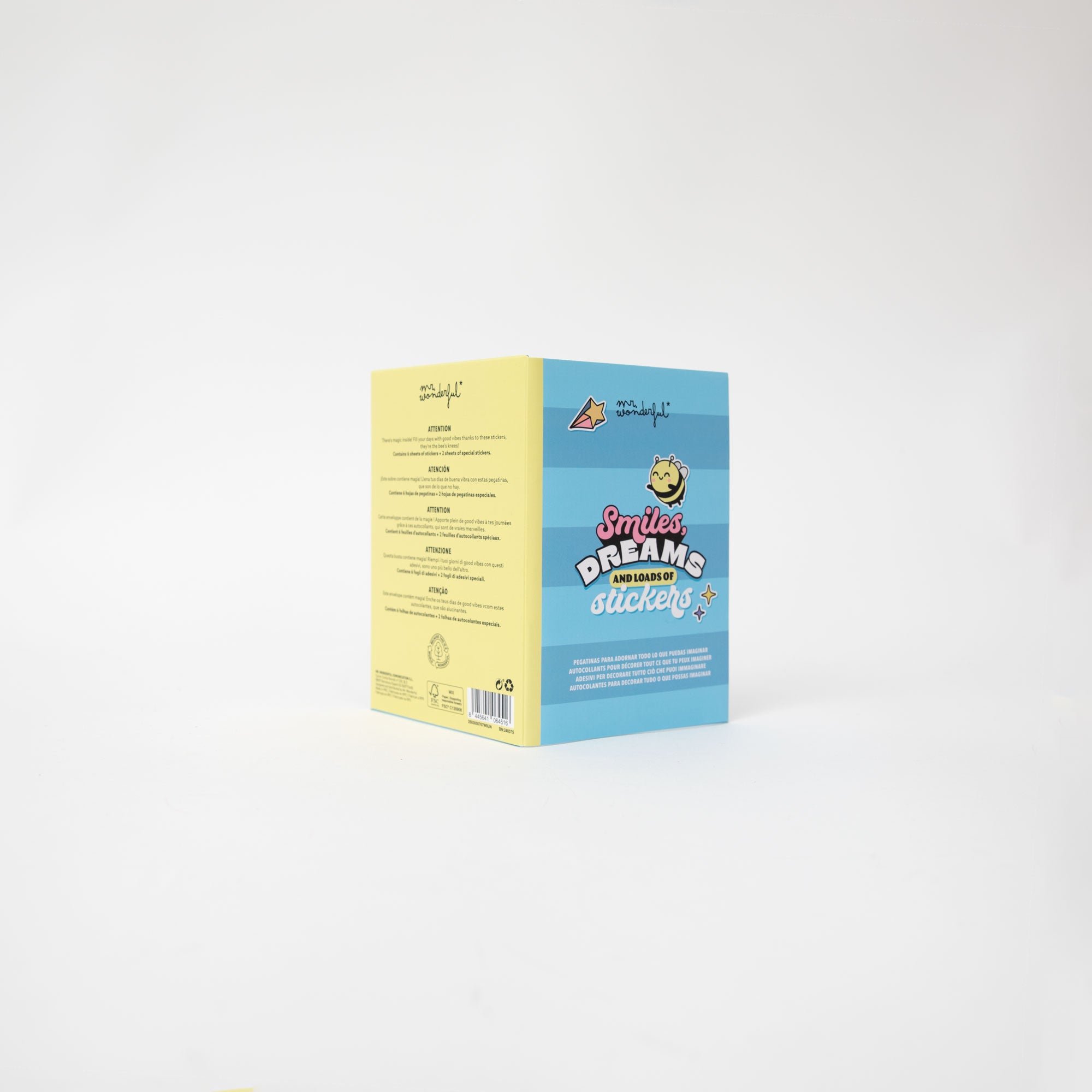 Carpeta de stickers  - Smiles, dreams, and loads of stickers