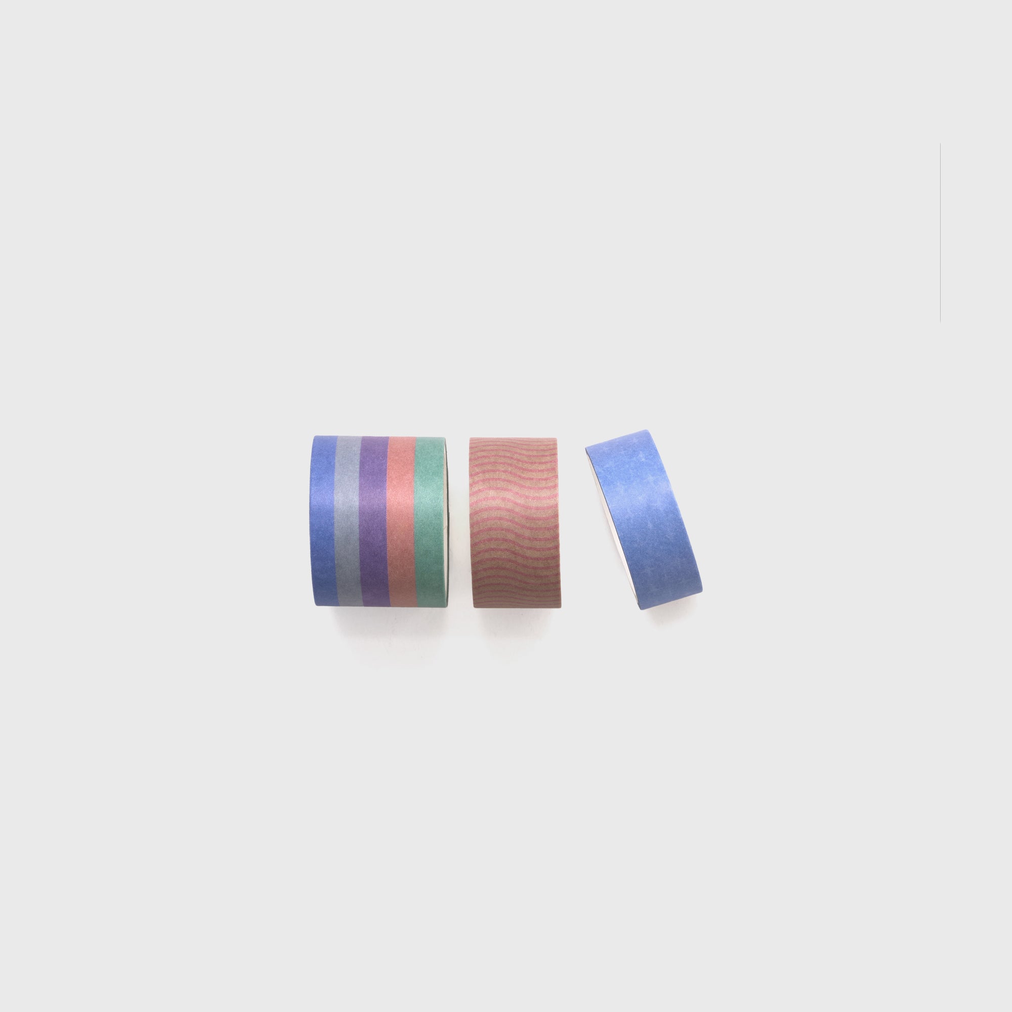 Set of 3 washi tapes to decorate your happiness - Blue