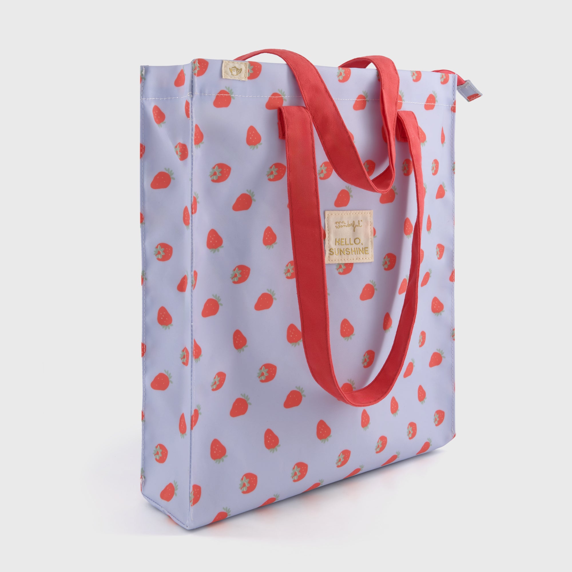Tote bag strawberries - Hello, sunshine!