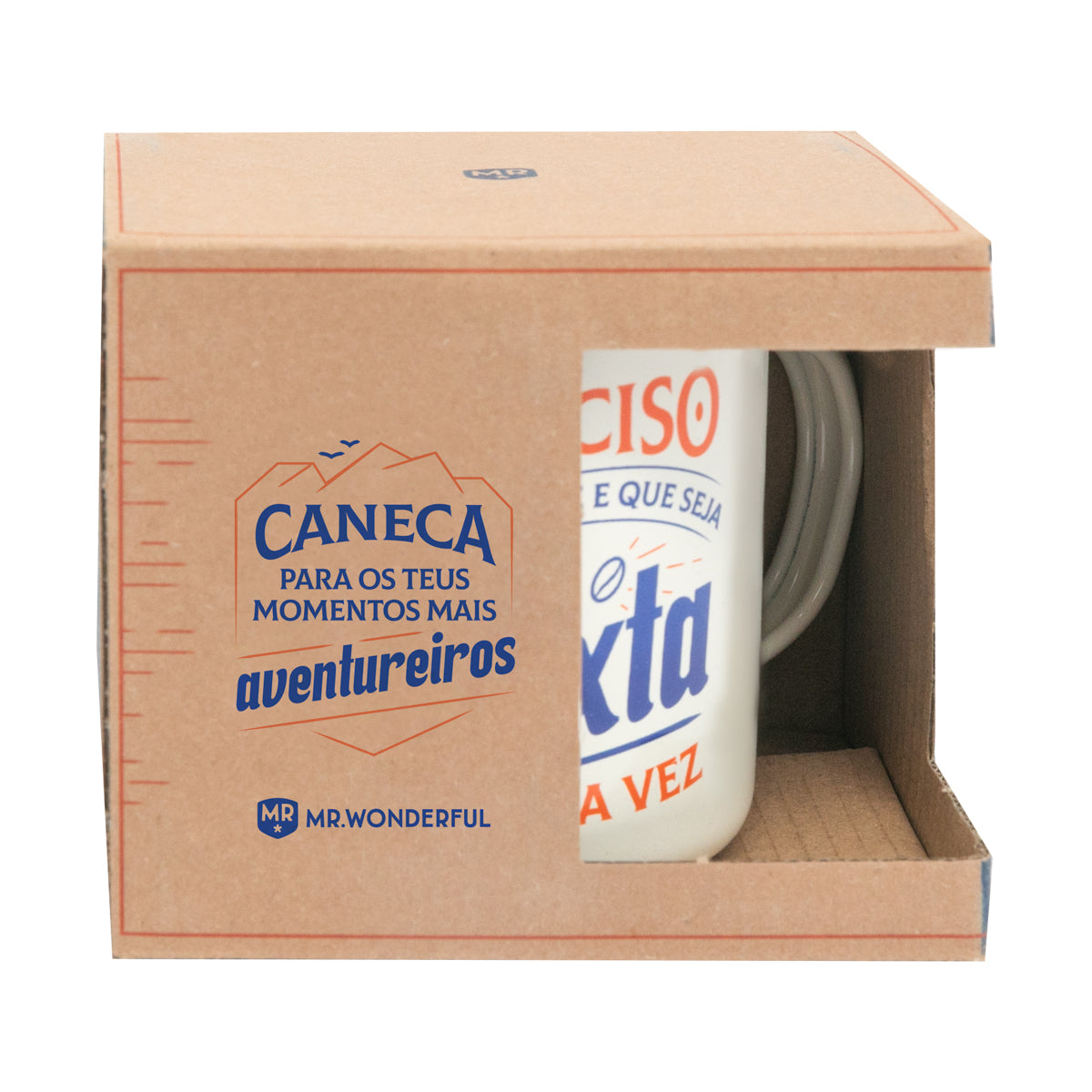 Caneca metálica - Preciso de um café... e que seja sexta outra vez