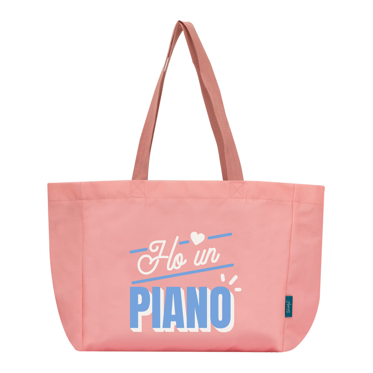 Sac fourre-tout en toile - Ho un piano 