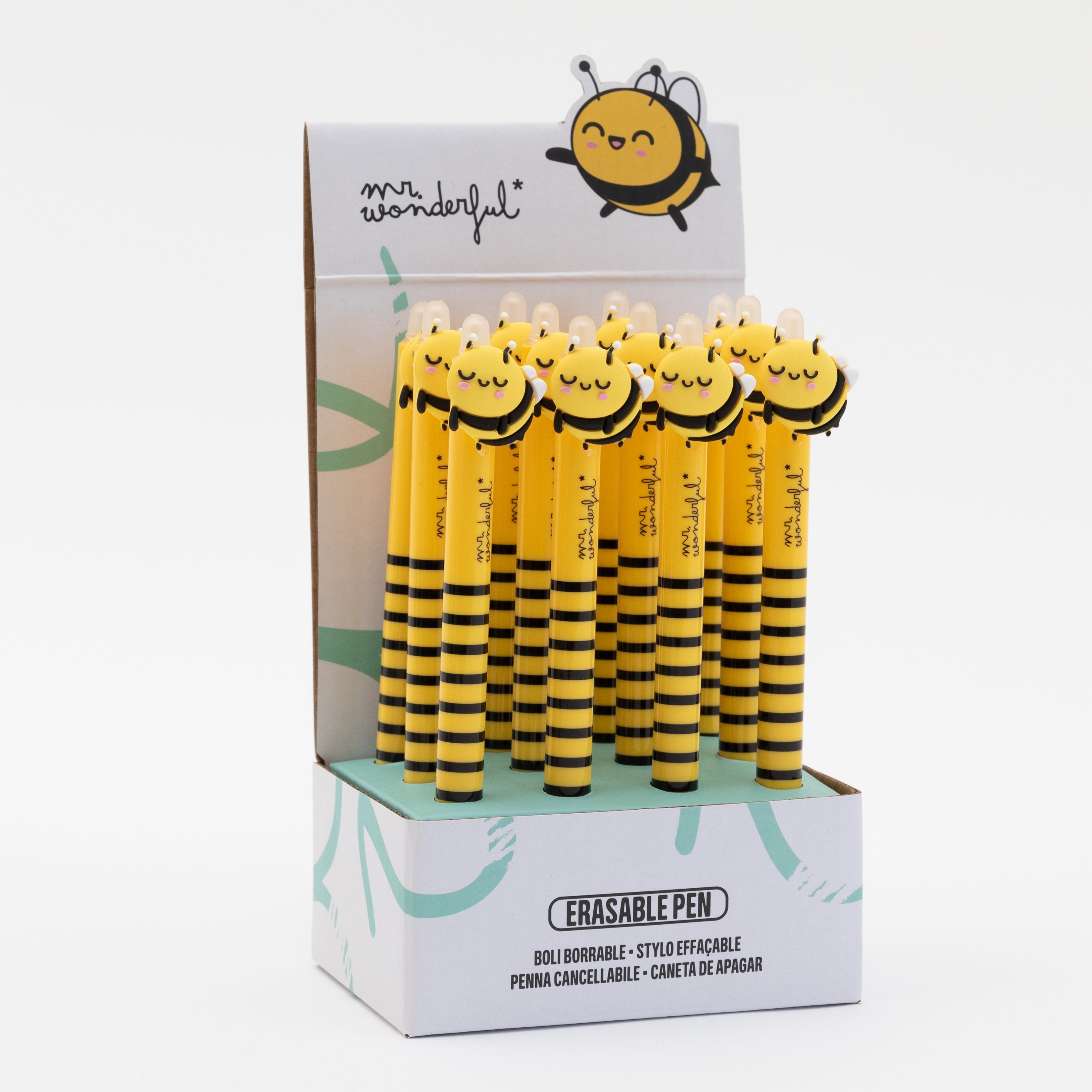 Stylo multicolore pour noter des plans épiques - Abeille 
