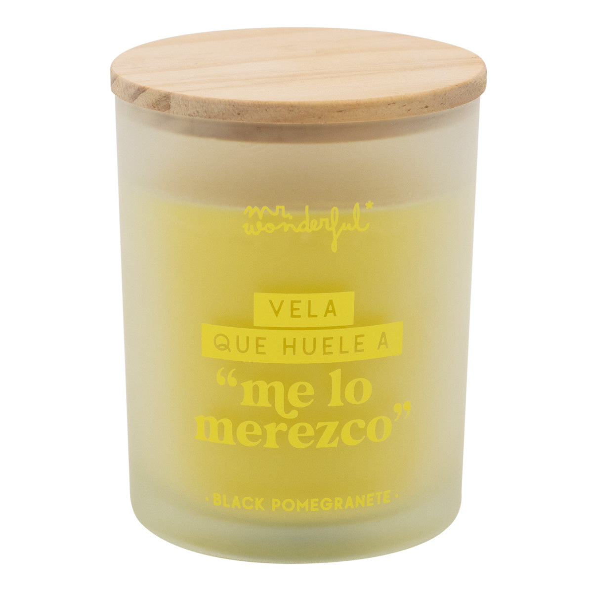 Vela que huele a “me lo merezco”