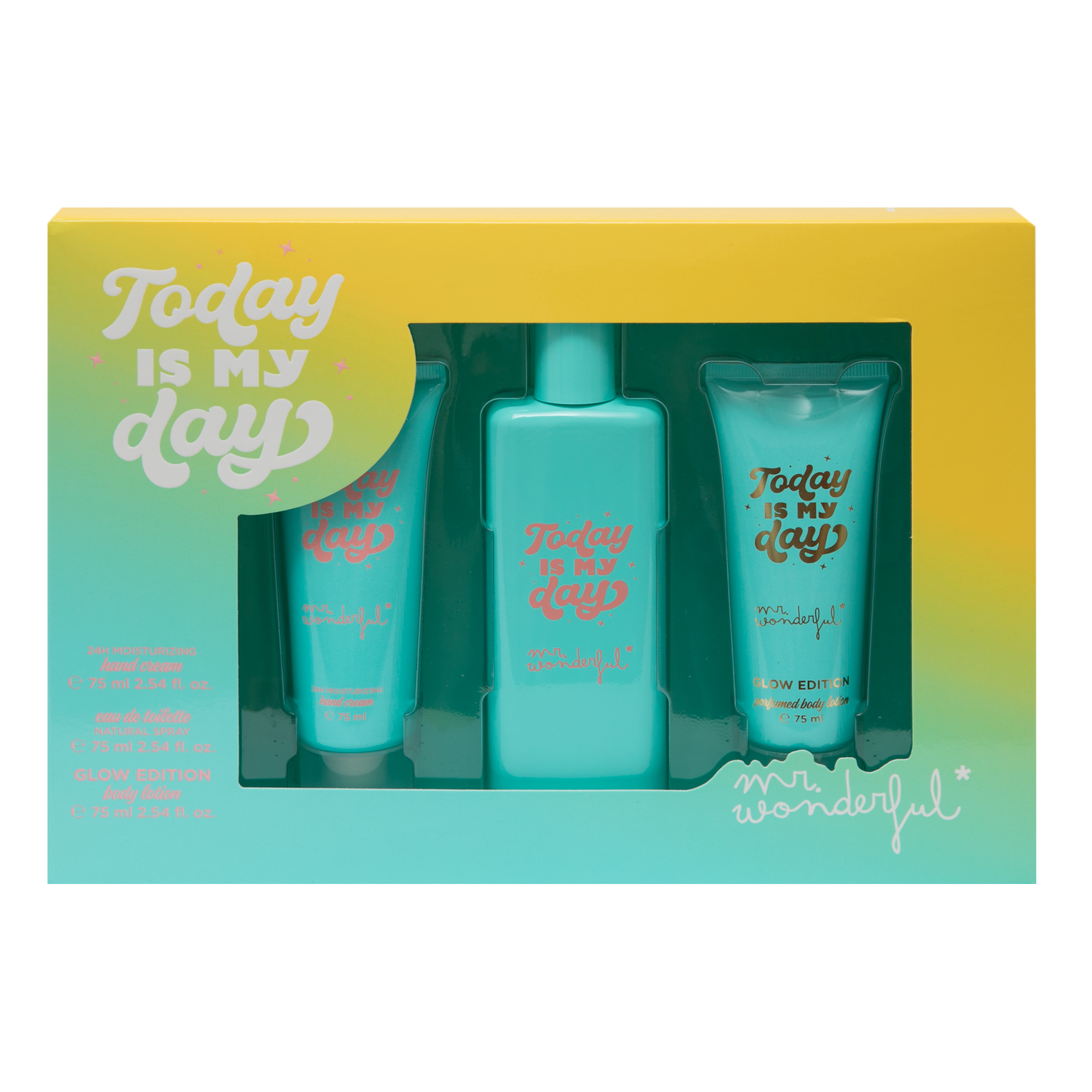 Perfume + body lotion + hand cream gift pack - Today is my day