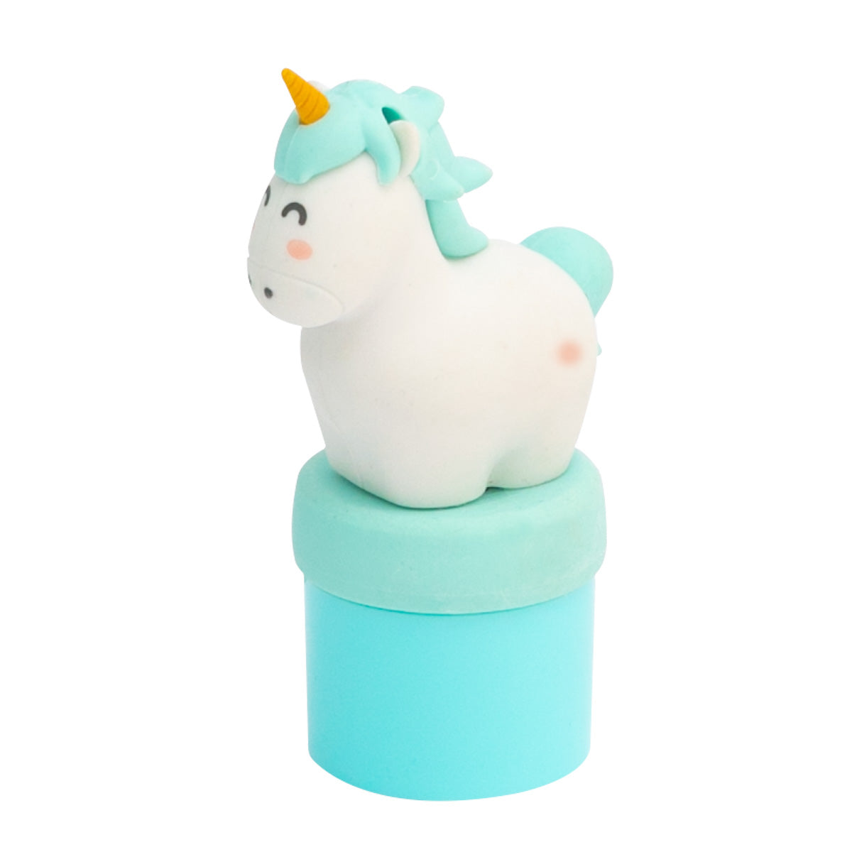Pencil sharpener + eraser - Unicorn