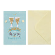 Carte de vœux – À de nombreuses années de bonheur