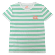 Camiseta manga corta talla S verde con frase Mr. Wonderful - Queen of everything