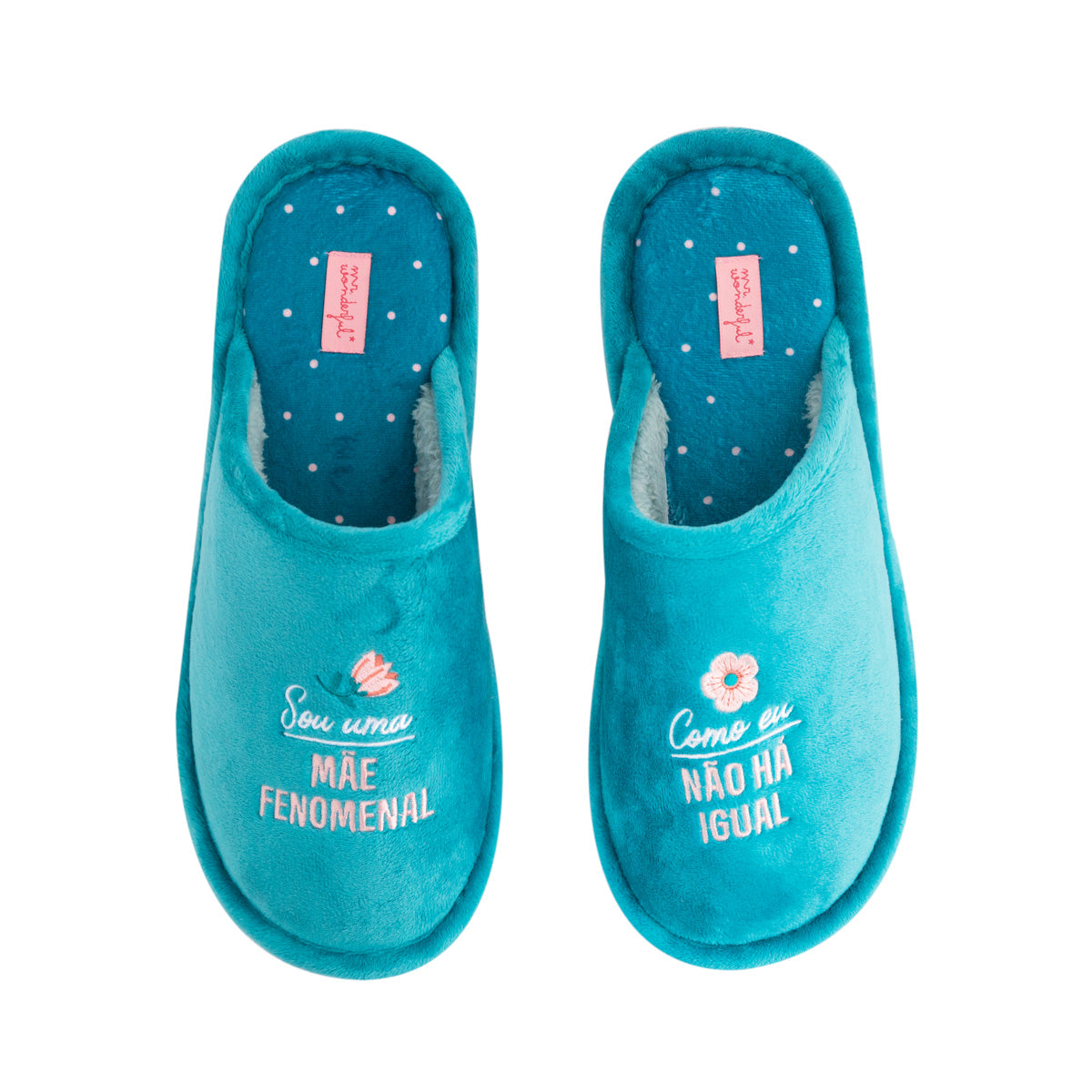 Pantufas T 36-38 - Sou uma mãe fenomenal, como eu não há igual