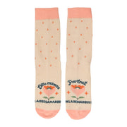 Chaussettes avec message pour les mères en français Mr. Wonderful Taille 39-41 - Cette maman laisse sa marque. Partout, on la remarque