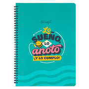 Libreta A4 - Lo sueño, lo anoto ¡y lo cumplo!.