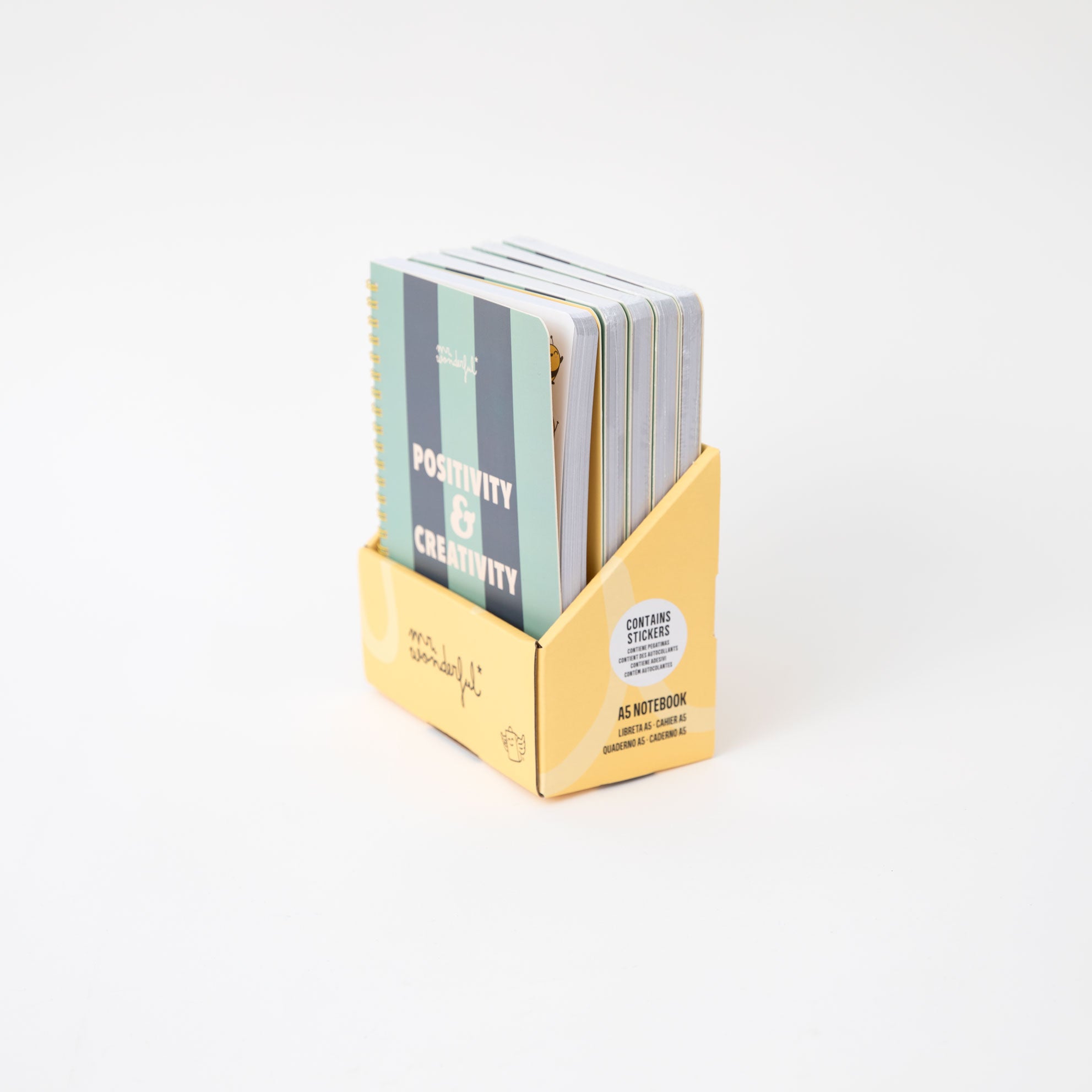 Caderno A5 - Positividade e criatividade