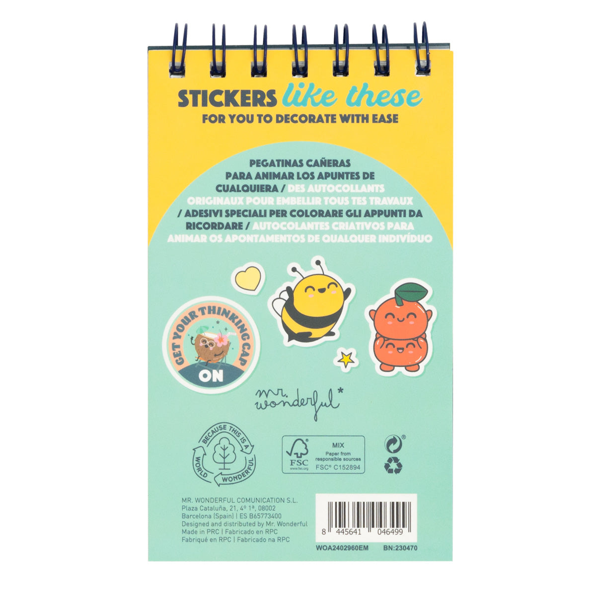 The coolest stickers ever to make decorating your notes a pleasure.