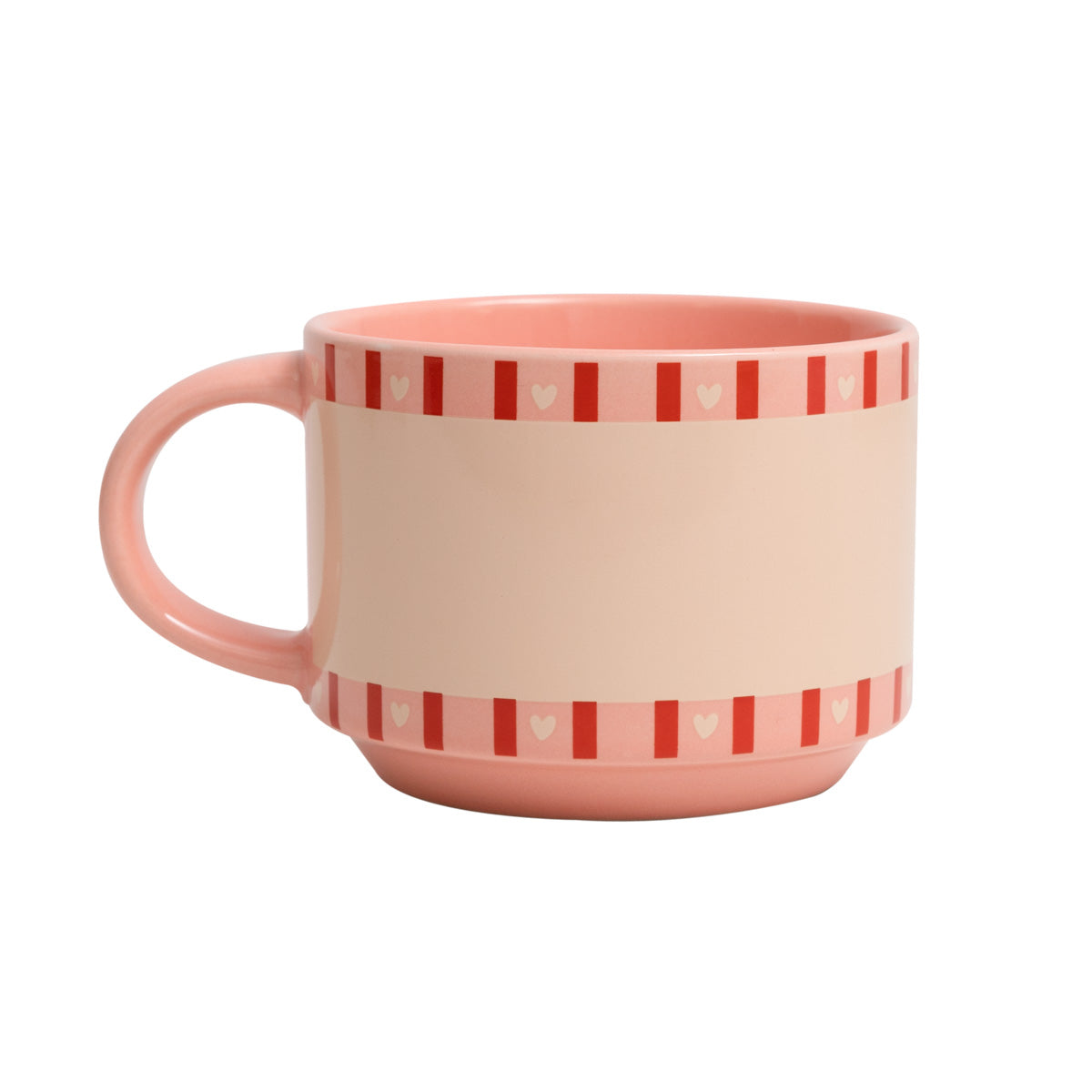 Pack de 2 canecas empilháveis - Gosto de ti até antes de tomar café