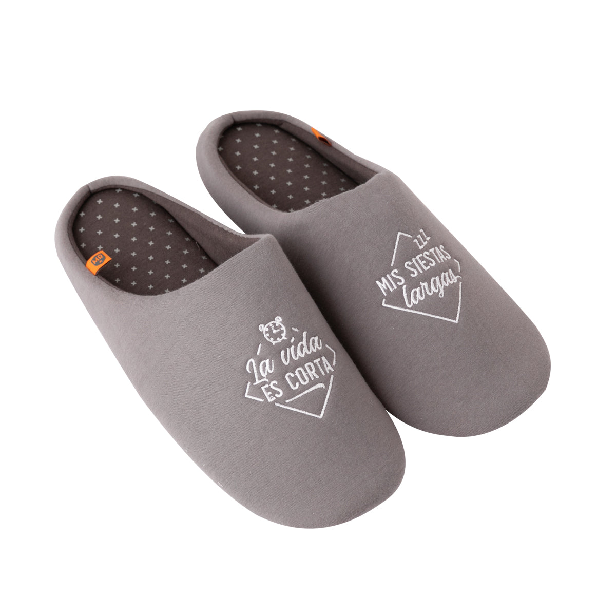 Zapatillas de casa talla única - La vida es corta
