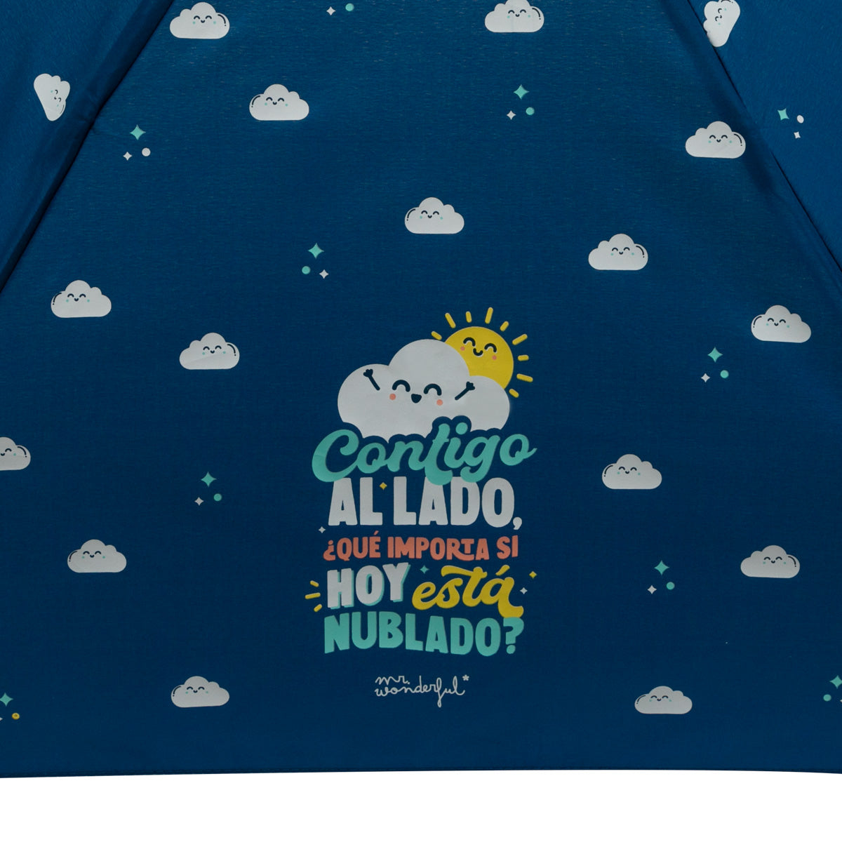 Paraguas pequeño - Contigo al lado, ¿qué importa si hoy está nublado?