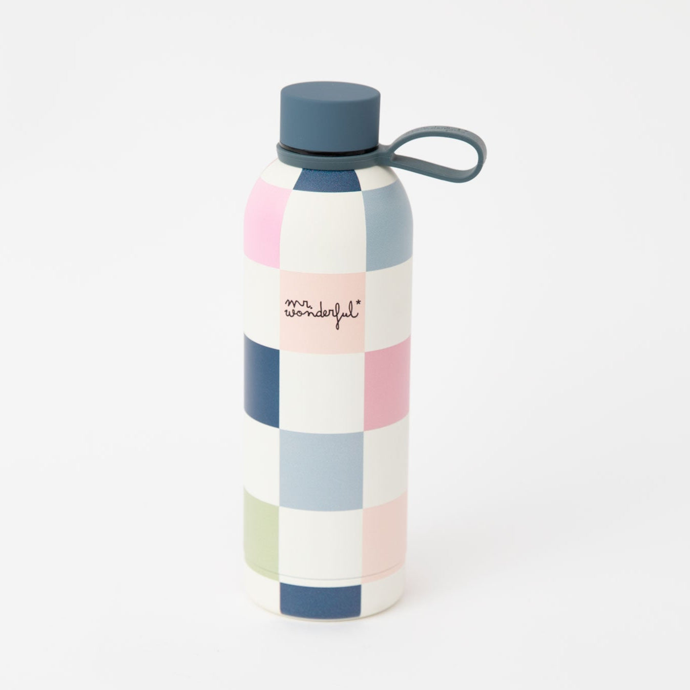 Botella térmica de 500ml - Checkered print