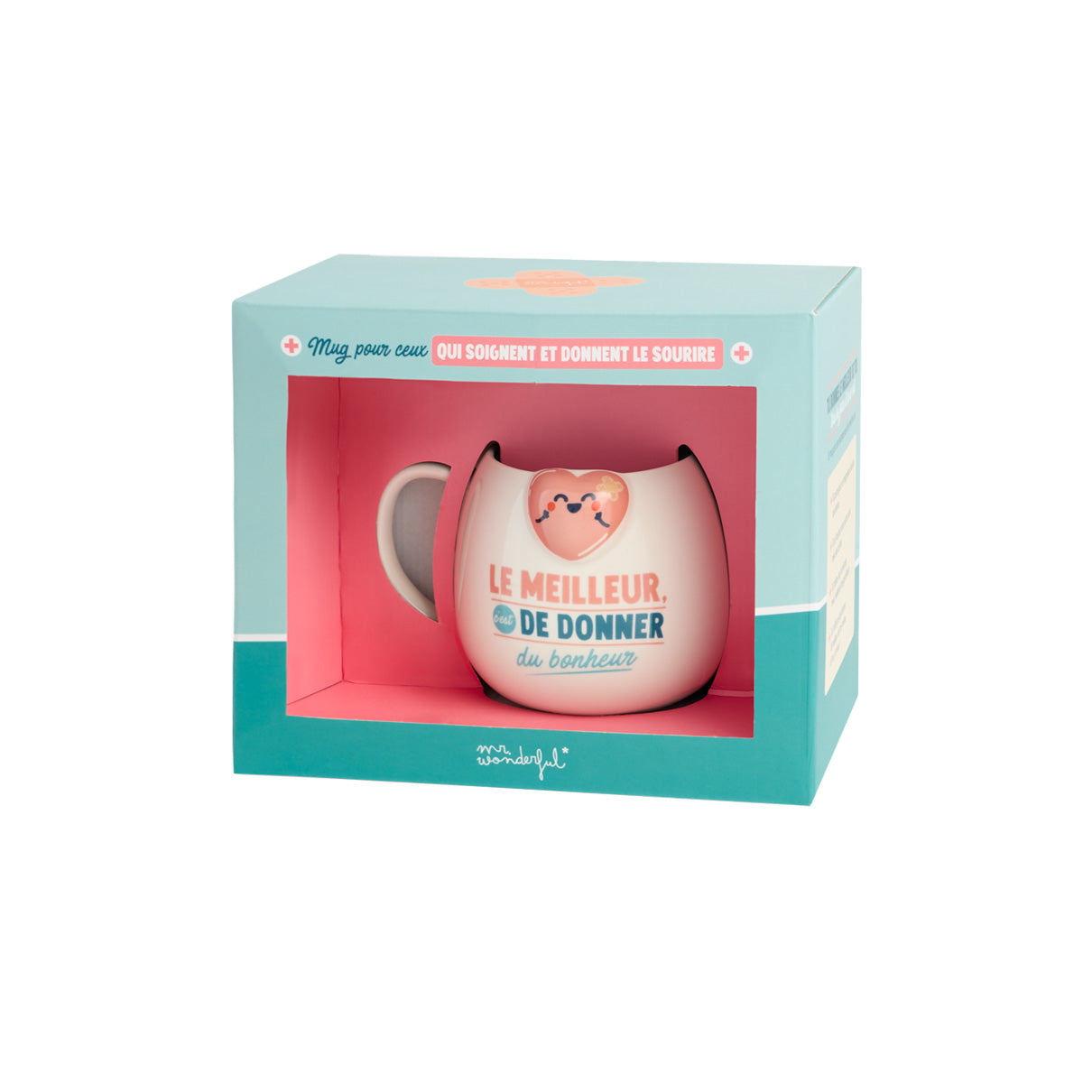 Mug relief - Le meilleur, c’est de donner du bonheur