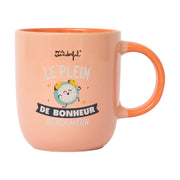 Mug avec message en français de motivation Mr. Wonderful - Le plein de bonheur de bon matin