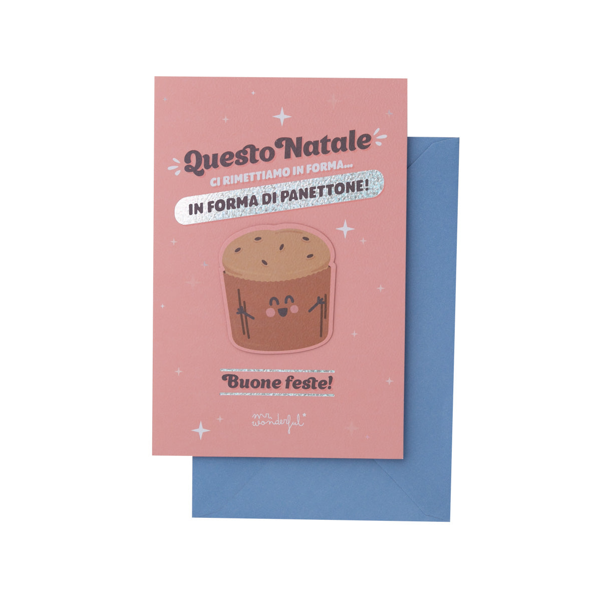 Biglietto Natale - Questo Natale ci rimettiamo in forma...