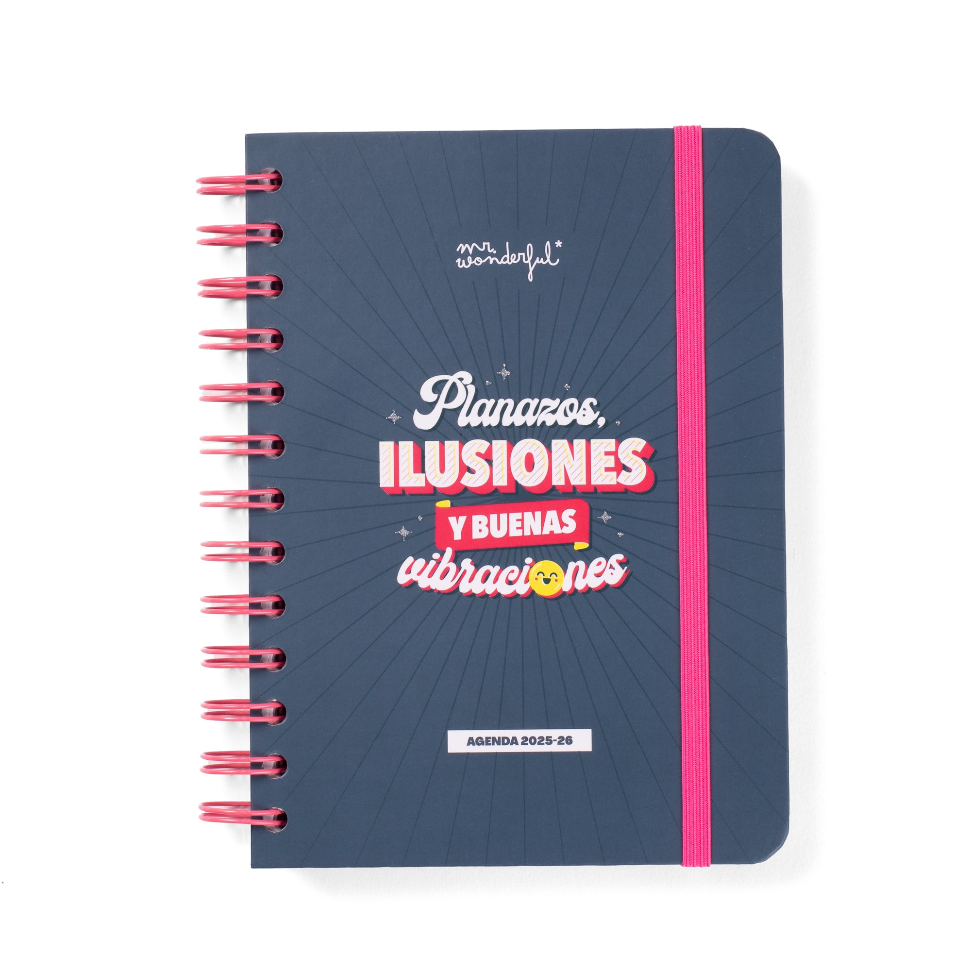 Agenda Wonder pequeña 2025-26 Semanal - Planazos, ilusiones y buenas vibraciones
