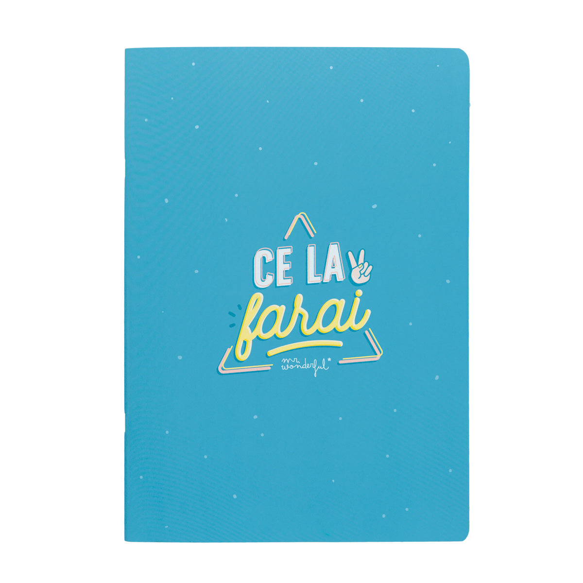 Set di 2 quaderni A4 - Ce la farai