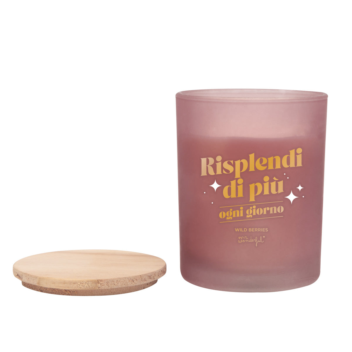 Candela profumata - Risplendi di più ogni giorno