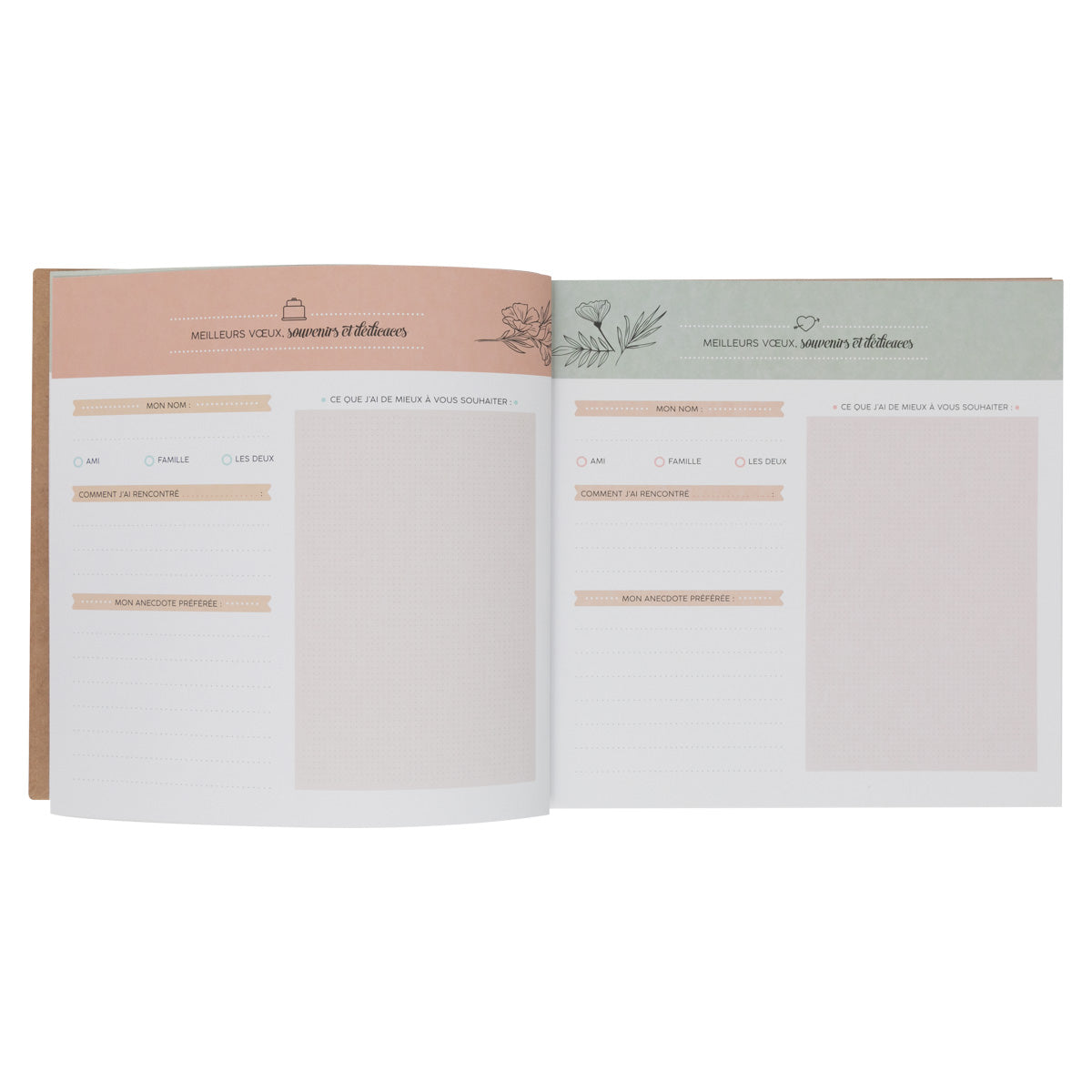 Livre d'or emblématique 