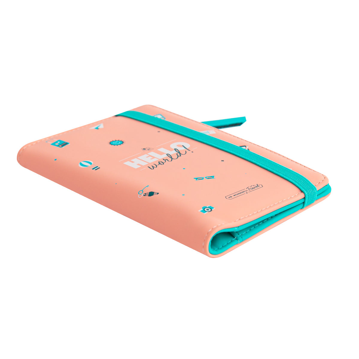 Passport-holder pink - Hello world!