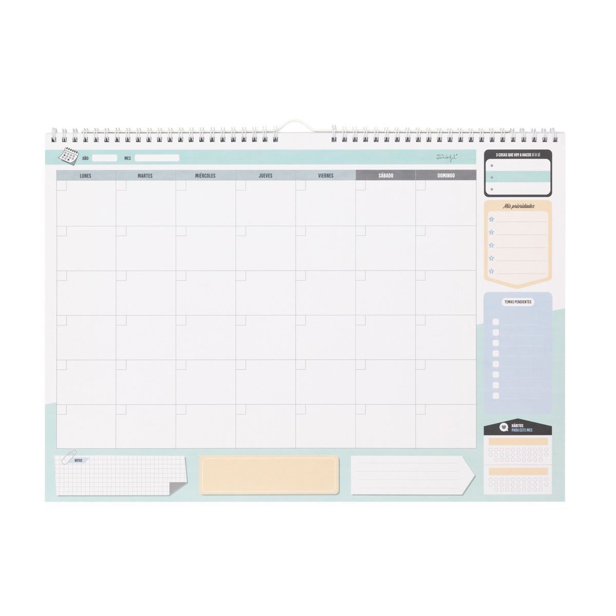 Organiseur de bureau pour des mois de joie 