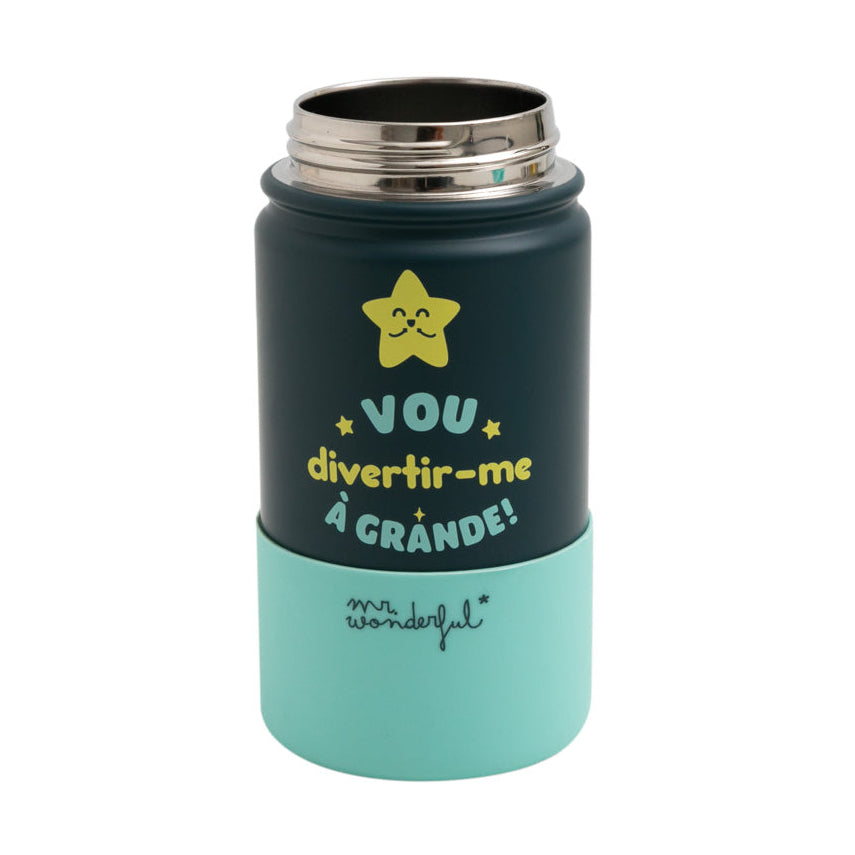 Garrafa térmica para crianças - Vou divertir-me à grande!