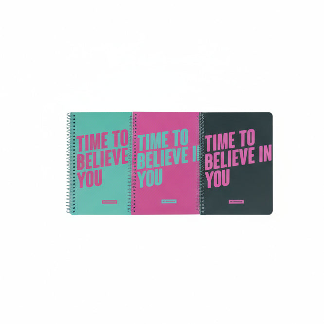 Libretas A5 Mr. Wonderful - Time to believe in you