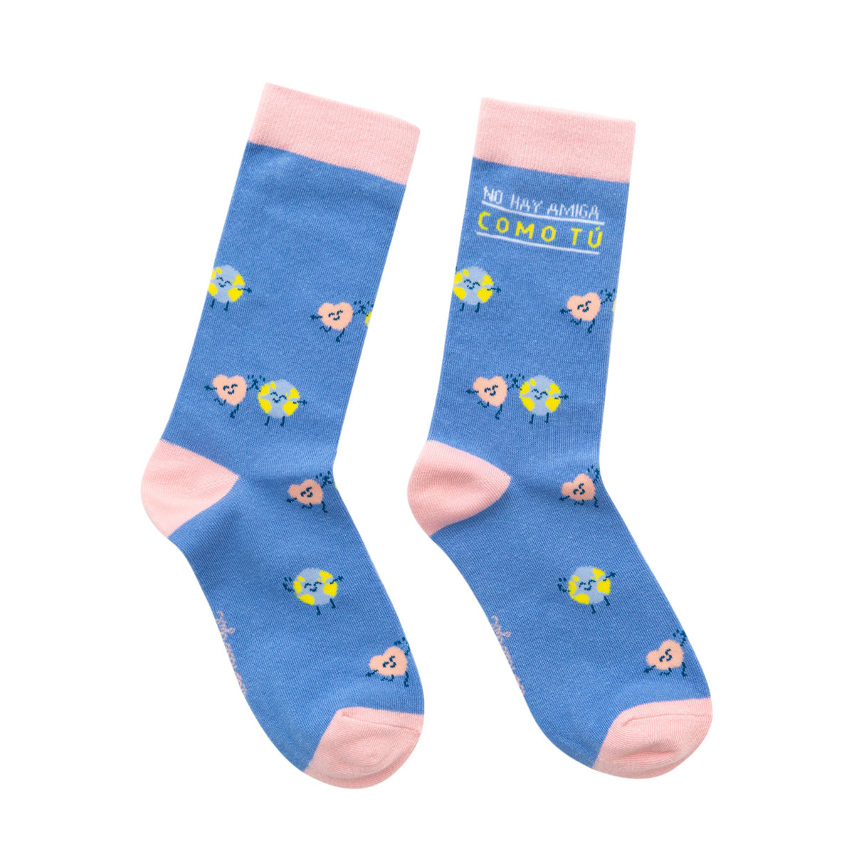 Calcetines talla 39-41 - De norte a sur no hay amiga como tú