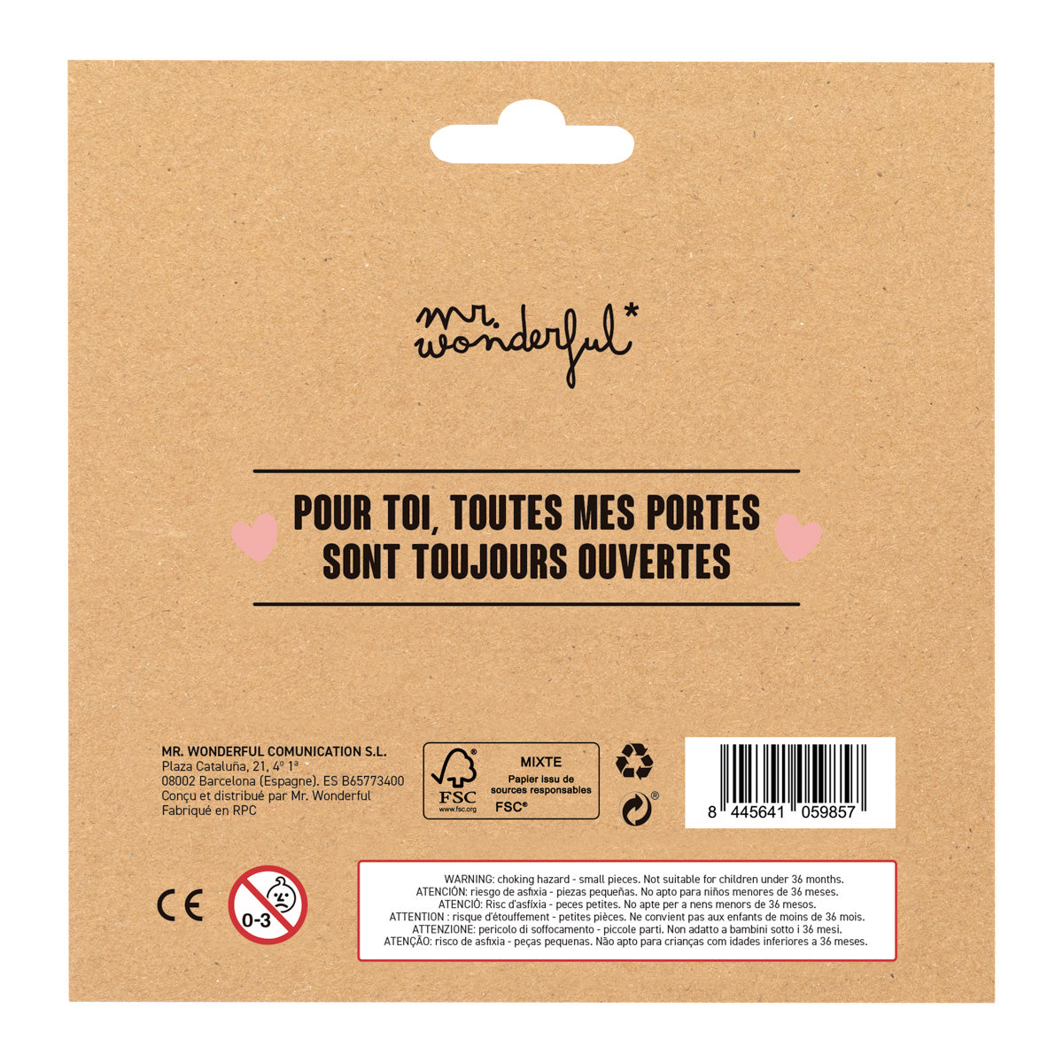 Lot de 2 porte-clés - Coeur et coeur volé 