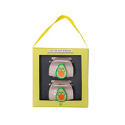 Set of two clips for amazing hairdos - Avocado