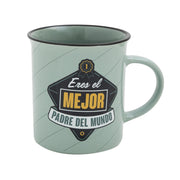 Taza con frase para padres Mr. Wonderful - Eres el mejor padre del mundo