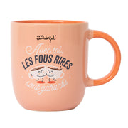 Mug avec message d'amitié en français Mr. Wonderful - Avec toi, les fous rires sont garantis