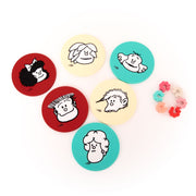 Set de 6 posavasos  + 6 identificadores de copas | Mr.Wonderful