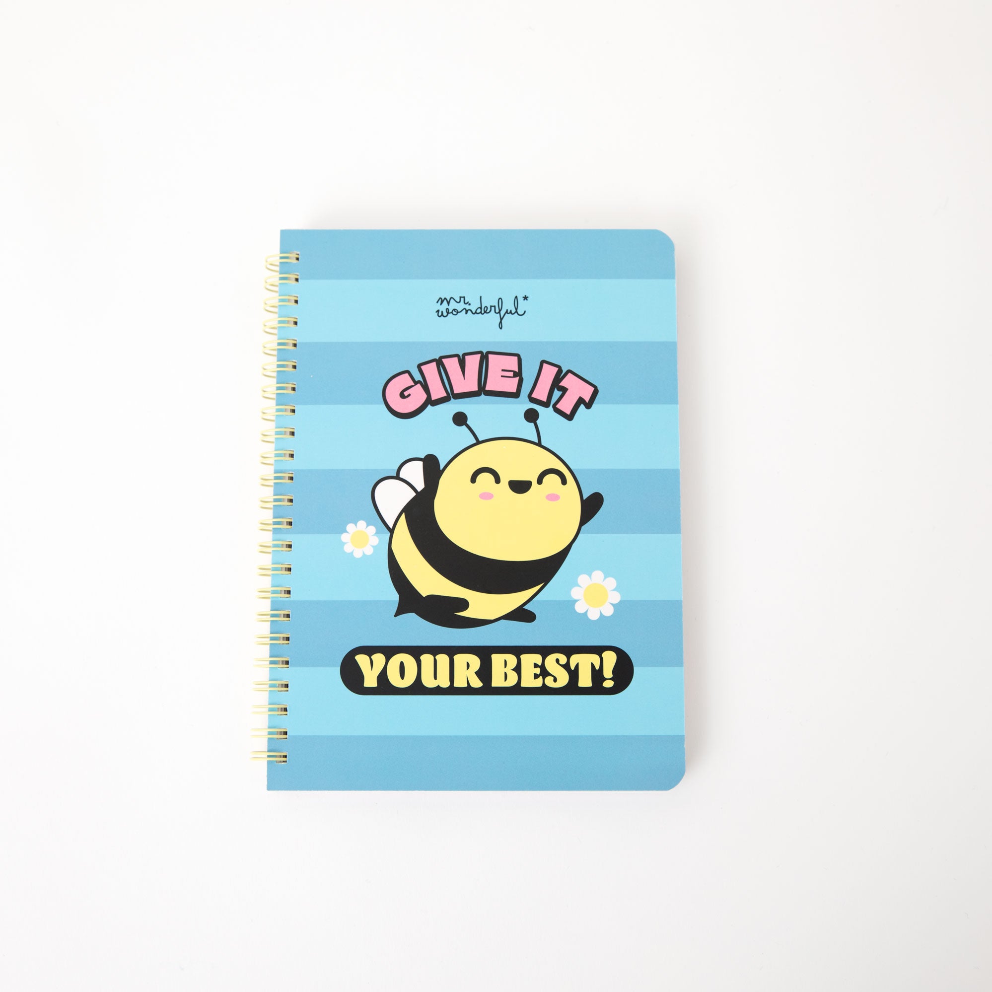 A5 notebook Bee - Give it your best!