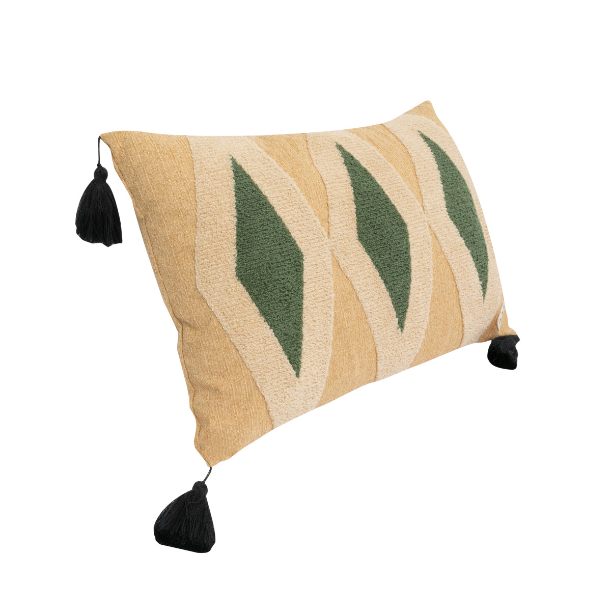 Embroided cushion - Time to relax