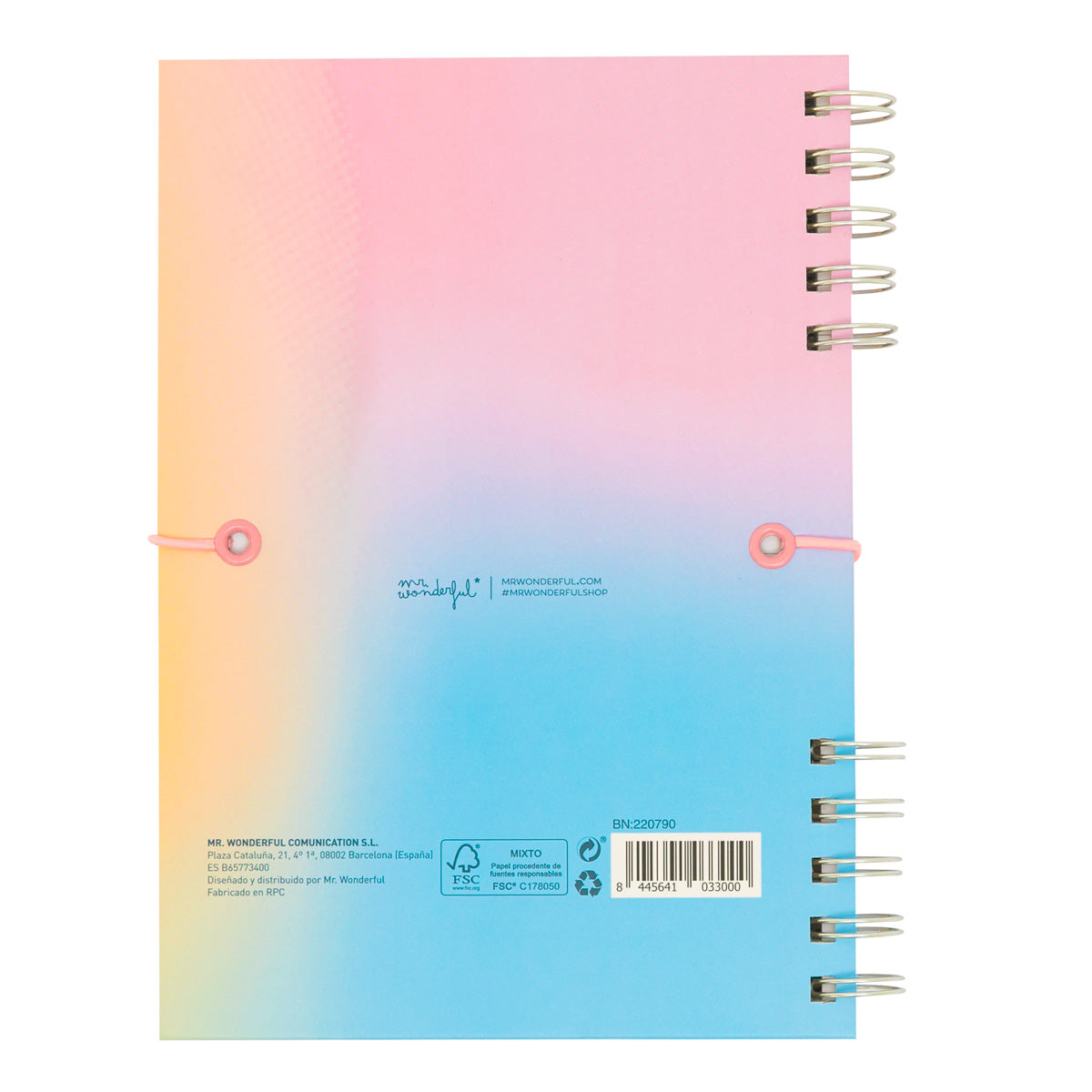 Libreta A5 rosa - Todo lo que voy a conseguir