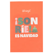 Carte de Noël - Souriez ! C'est Noël. 