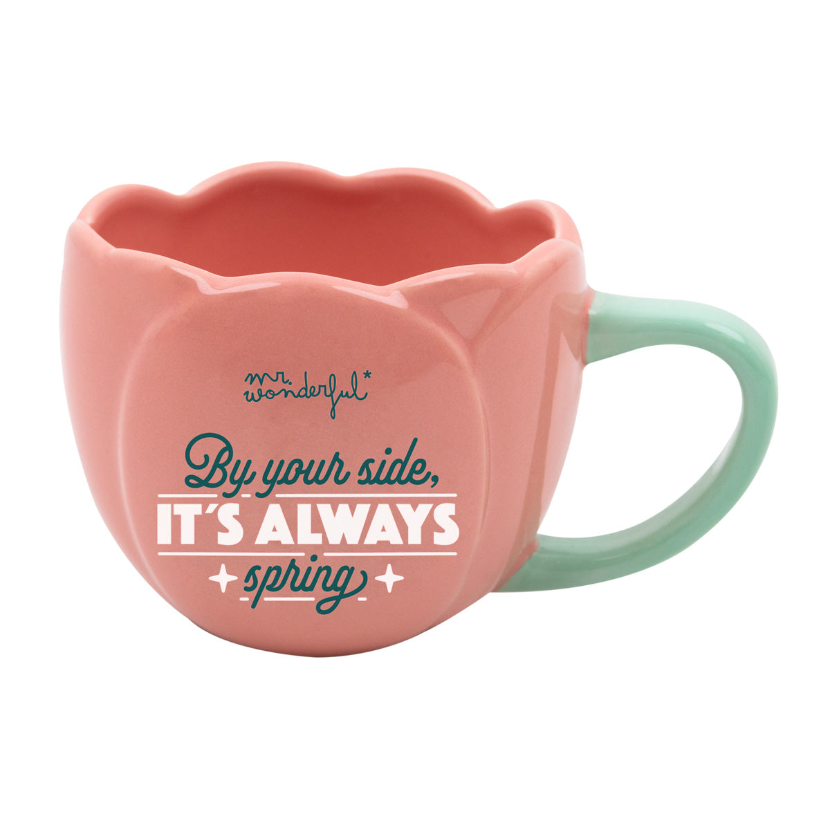 3D mug Rose - By your side, it's always spring