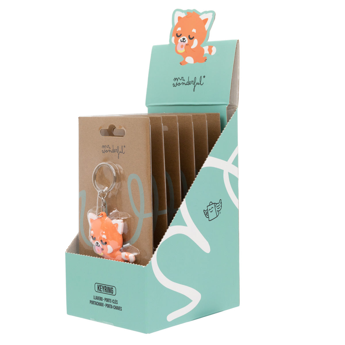 Keyring - Red panda Wondo