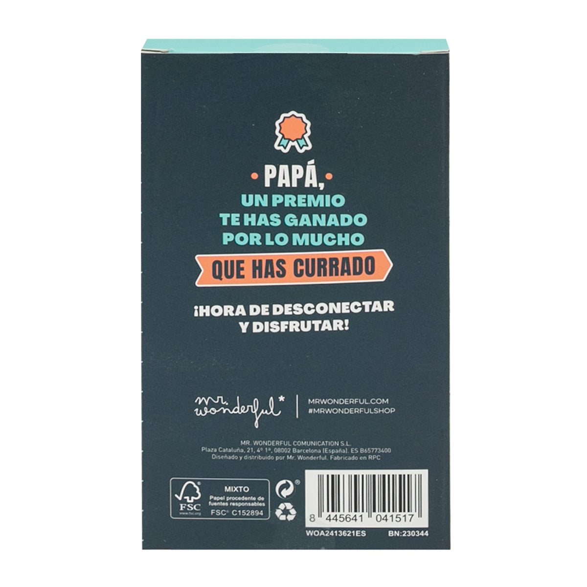 Abridor de botellas magnético - Papá, lo tuyo es disfrutar