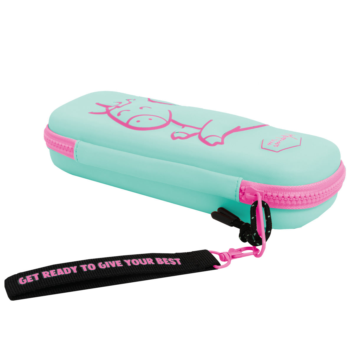 Pencil case with relief mint - Unicorn