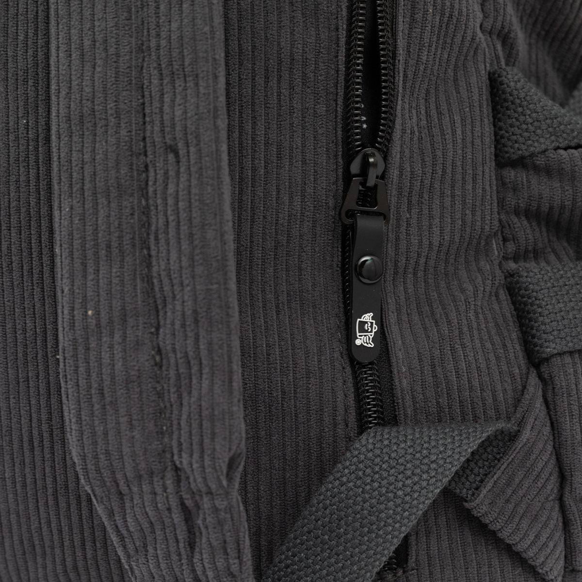 Backpack corduroy grey - Trendy & rebel